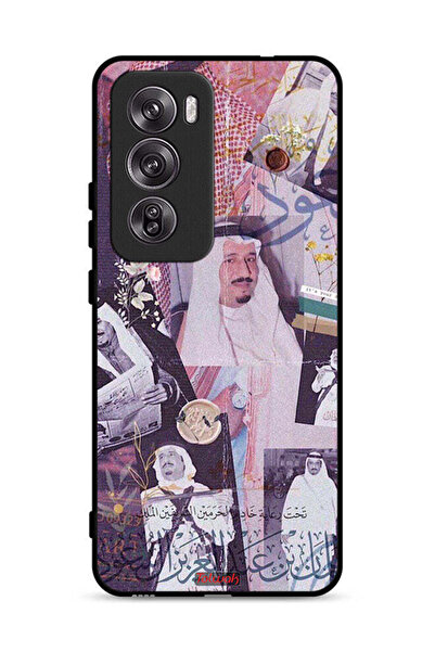 Tolwak غطاء حماية لهاتف Oppo Reno12 Pro 5G، صور قديمة للملك سلمان