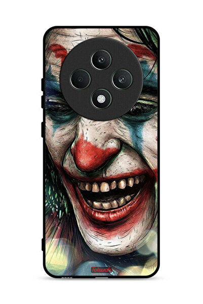 Tolwak غطاء حماية لهاتف Oppo Reno12 F 5G بوجه الجوكر الضاحك