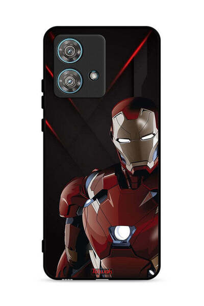 Tolwak غطاء حماية لهاتف موتورولا إيدج 40 نيو 5G، الرجل الحديدي