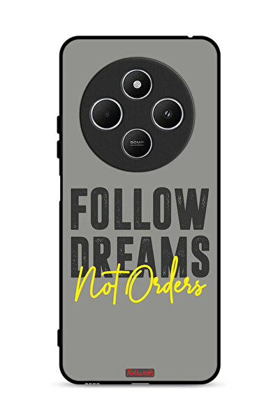 Tolwak غطاء حماية لهاتف Xiaomi Redmi 14C 4G اتبع الأحلام وليس الأوامر