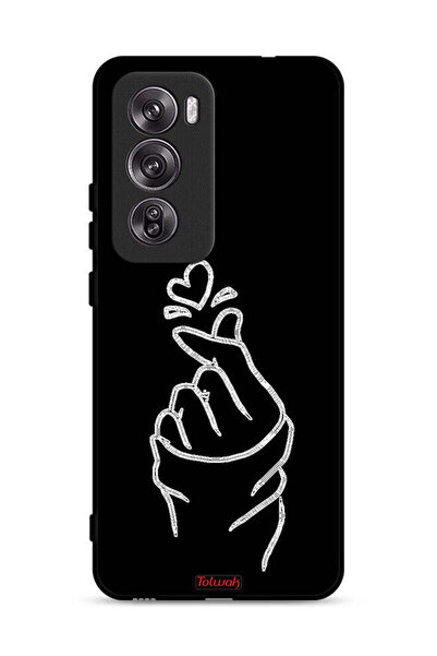 Tolwak غطاء حماية لهاتف Oppo Reno12 Pro 5G Snap Love