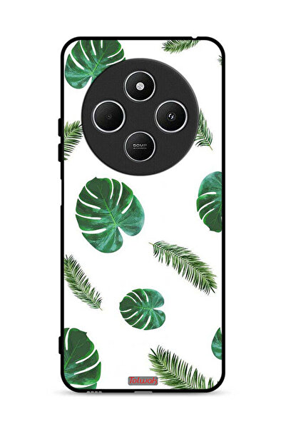 Tolwak غطاء حماية لهاتف شاومي ريدمي 14 سي 4G بنقشة ريش فنية