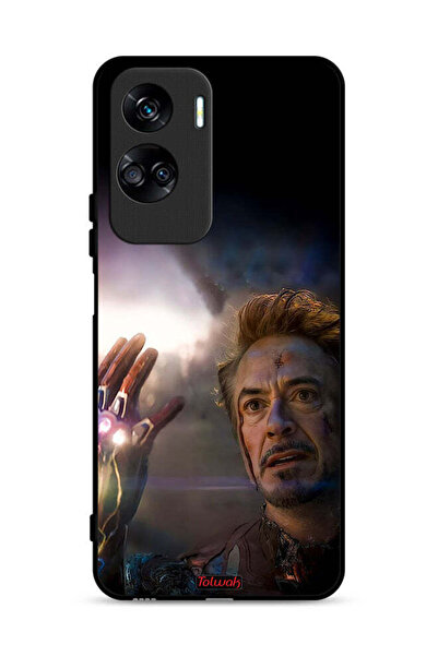 Tolwak غطاء حماية لهاتف Honor 90 Lite 5G أنا الرجل الحديدي