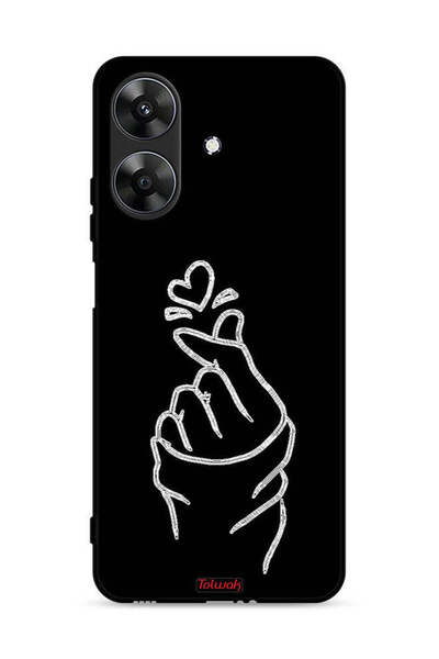 Tolwak غطاء حماية لهاتف Realme Note 60 4G Snap Love