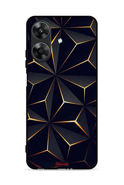 Tolwak غطاء حماية بنمط لهاتف Realme Note 60 4G