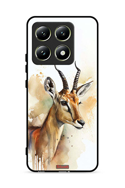 Tolwak غطاء حماية لهاتف شاومي 14T 5G بطبعة غزال تجريدية