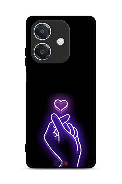 Tolwak غطاء حماية لهاتف Oppo A3 5G بتصميم قلب صغير