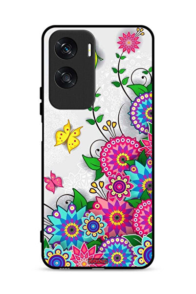 Tolwak غطاء حماية لهاتف Honor X50i 5G بزهور ماندالا