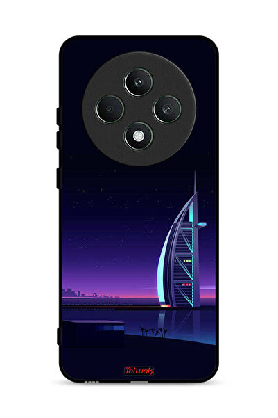 Tolwak غطاء حماية لهاتف Oppo Reno12 F 5G - فن برج العرب الرقمي