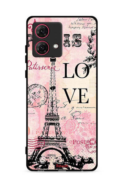 Tolwak غطاء حماية لهاتف موتورولا موتو جي 84 5 جي، باريس لوف