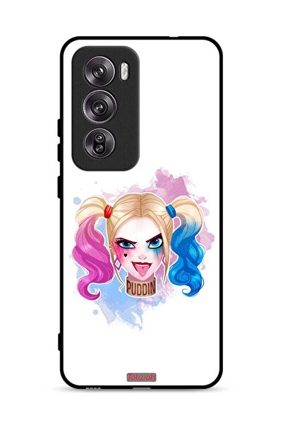 Tolwak غطاء حماية لهاتف Oppo Reno12 Pro 5G برسومات هارلي كوين