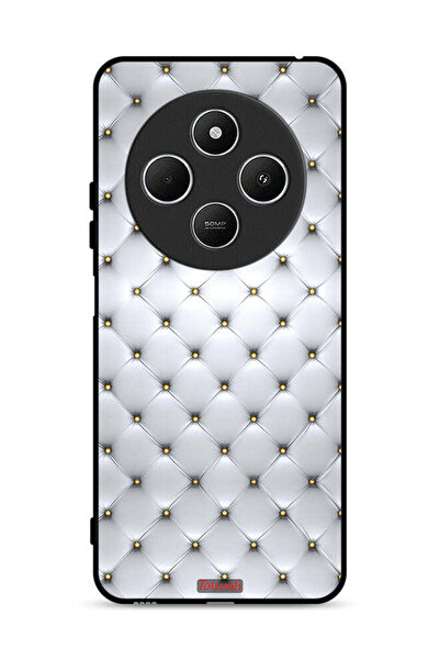 Tolwak غطاء حماية لهاتف Xiaomi Redmi 14C 4G مطبوع عليه دبابيس على القماش