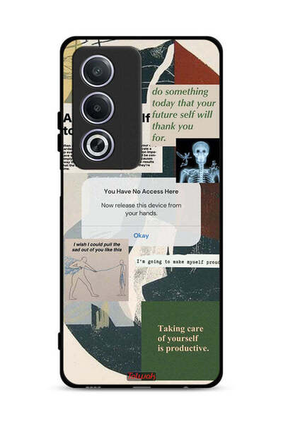 Tolwak غطاء حماية لهاتف Oppo A3 Pro 5G اسمح لنفسك بالنمو