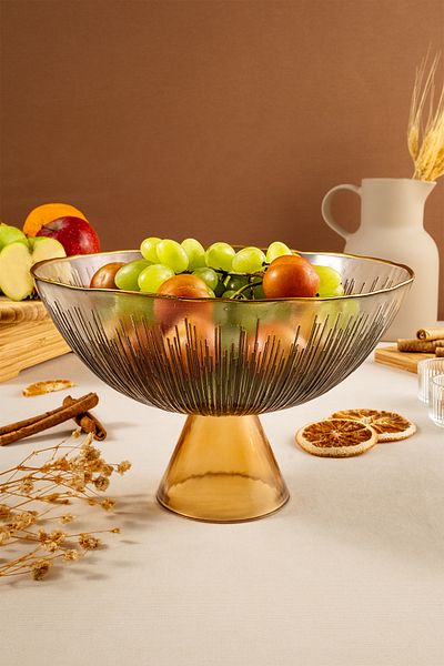 Fecra Mystic Footed Bowl 22cm