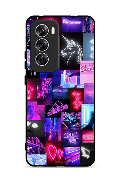 Tolwak غطاء حماية لهاتف Oppo Reno12 5G بتصميم رسوم متحركة