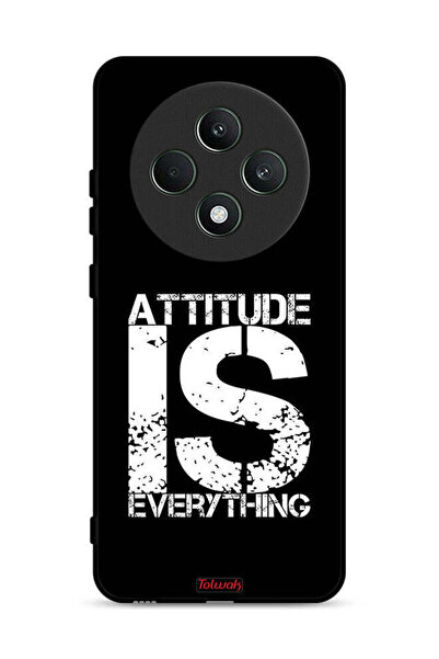 Tolwak Oppo Reno12 F 5G Protective Case Cover Attitude Is Everything