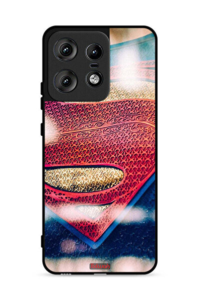 Tolwak غطاء حماية لهاتف موتورولا إيدج 50 برو 5G بشعار سوبرمان