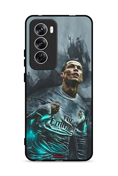 Tolwak غطاء حماية Oppo Reno12 5G برسومات كريستيانو رونالدو
