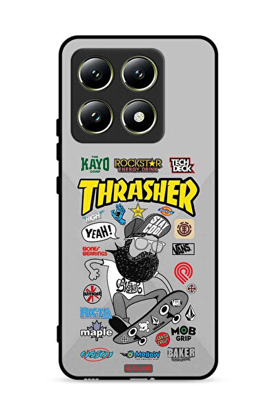 Tolwak غطاء حماية لهاتف Xiaomi 14T 5G ملصق Thrasher