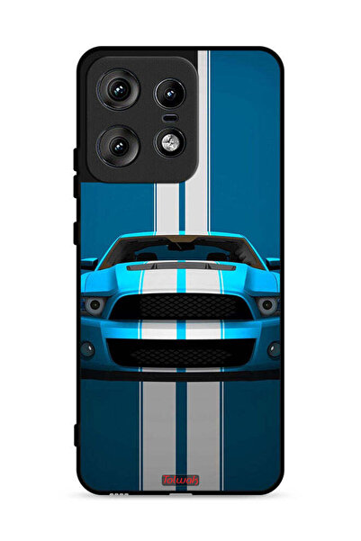 Tolwak غطاء حماية لهاتف موتورولا إيدج 50 برو 5G، تصميم سيارة، فن تجريدي