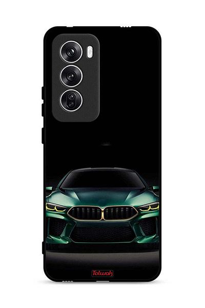 Tolwak غطاء حماية لهاتف Oppo Reno12 5G Bm Car