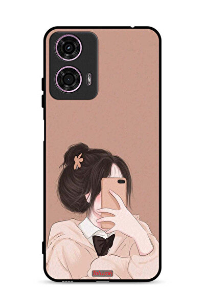 Tolwak غطاء حماية لهاتف موتورولا موتو جي 24 4G لالتقاط صور سيلفي