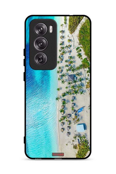 Tolwak غطاء حماية لهاتف Oppo Reno12 Pro 5G بلون الشاطئ