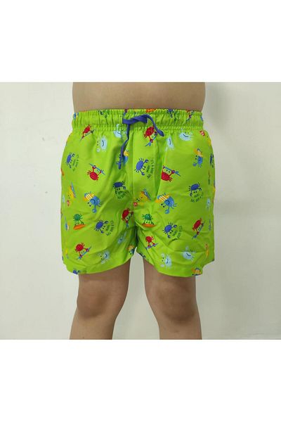 DÜVEN Pantaloni scurți de baie cu model pentru băieți - Pantaloni scurți de baie pentru copii