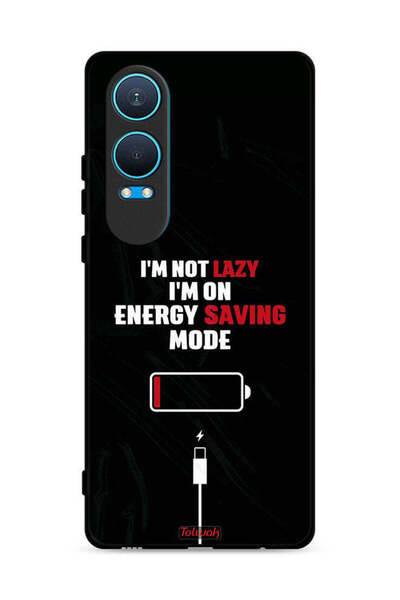 Tolwak غطاء حماية لهاتف OnePlus Nord CE4 Lite 5G أنا لست كسولاً، أنا في وضع ت...