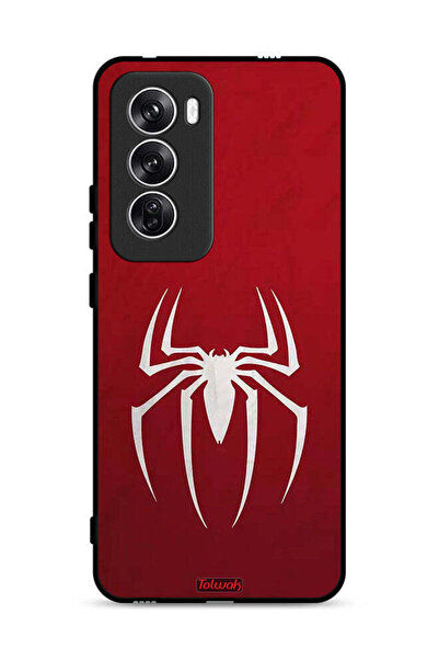 Tolwak Oppo Reno12 5G Protective Case Cover Spider Icon
