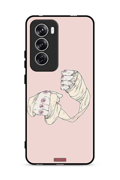 Tolwak غطاء حماية Oppo Reno12 5G بتصميم فن المقاتل