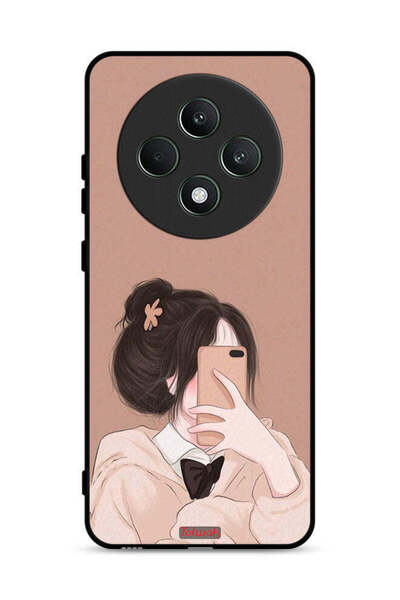 Tolwak جراب حماية لهاتف Oppo Reno12 F 5G لالتقاط صور سيلفي