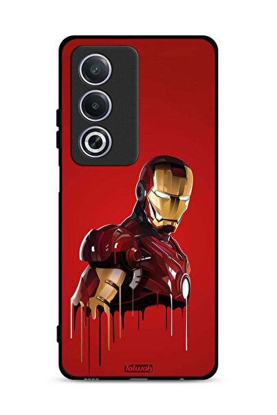 Tolwak غطاء حماية Oppo A3 Pro 5G برسومات الرجل الحديدي