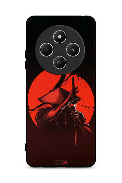 Tolwak غطاء حماية لهاتف شاومي ريدمي 14 سي 4G بتصميم محارب السيف