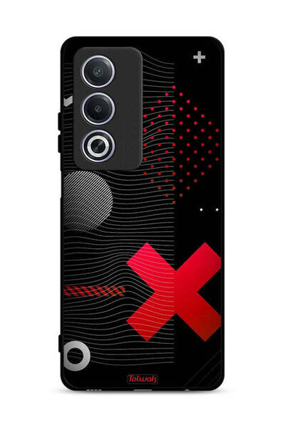 Tolwak غطاء حماية لهاتف Oppo A3 Pro 5G بعلامة الصليب