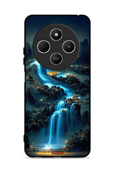 Tolwak غطاء حماية لهاتف شاومي ريدمي 14R 5G بنقشة شلال