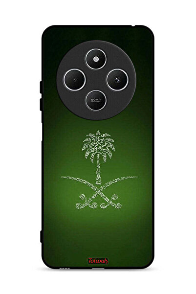 Tolwak غطاء حماية لهاتف شاومي ريدمي 14 سي 4G، لافتة المملكة العربية السعودية ...