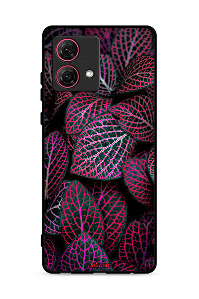 Tolwak غطاء حماية لهاتف موتورولا موتو جي 84 5 جي، أوراق سالجا