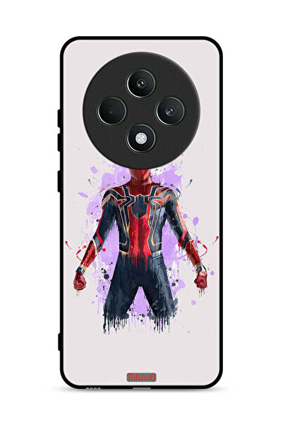 Tolwak غطاء حماية لهاتف Oppo Reno12 F 5G بتصميم العنكبوت الحديدي