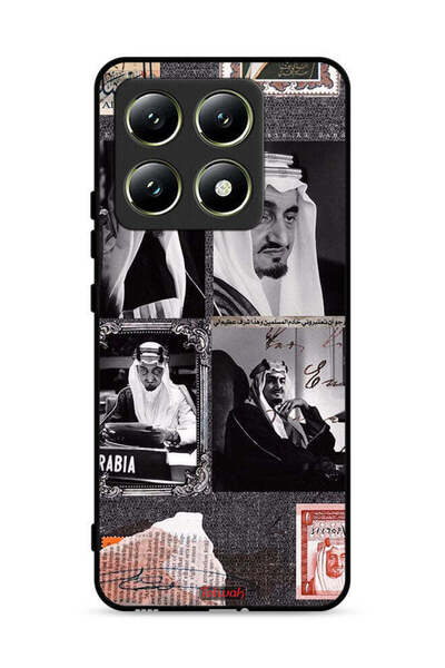 Tolwak غطاء حماية لهاتف شاومي 14T 5G، ملصق الملك فيصل العتيق