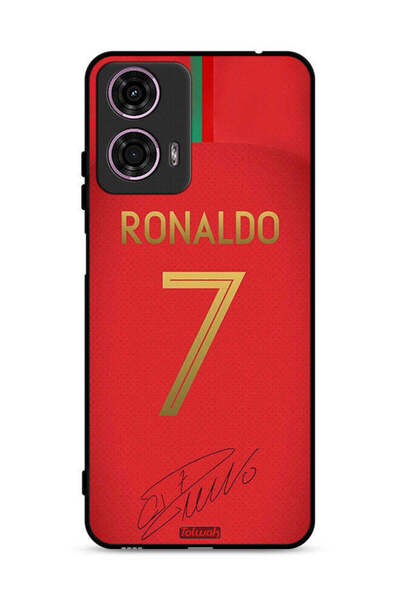 Tolwak غطاء حماية لهاتف موتورولا موتو جي 24 4G رونالدو 7