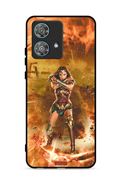 Tolwak غطاء حماية لهاتف موتورولا إيدج 40 نيو 5G - وندر وومن