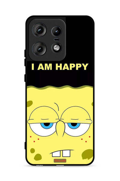 Tolwak غطاء حماية لهاتف موتورولا إيدج 50 برو 5G - أنا سعيد