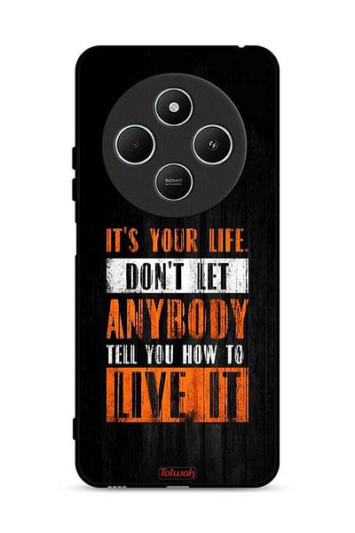 Tolwak Xiaomi Redmi 14R 5G Protective Case Cover Its Your Life