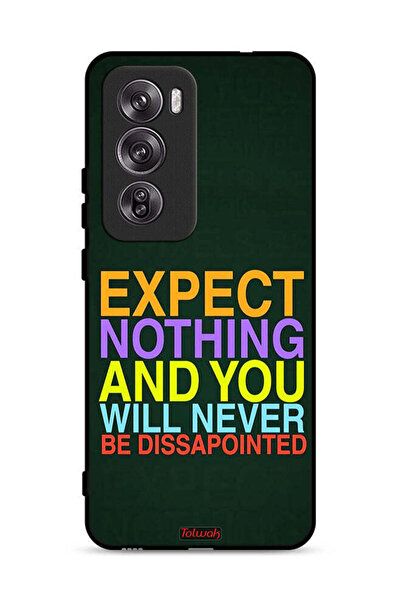 Tolwak غطاء حماية لهاتف Oppo Reno12 Pro 5G لا تتوقع شيئًا ولن تشعر بخيبة الأم...