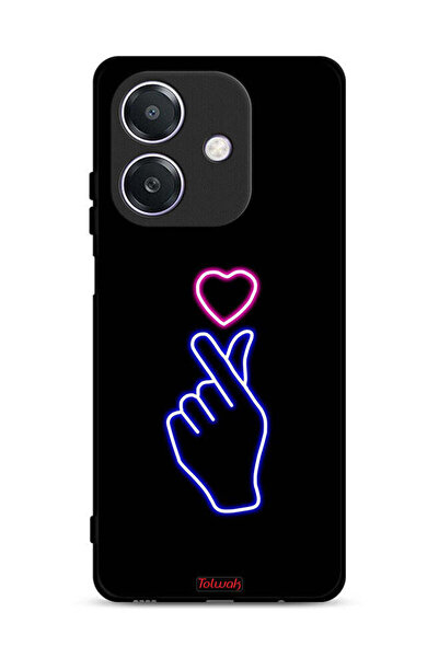 Tolwak غطاء حماية Oppo A3 5G بنقشة قلب سريع