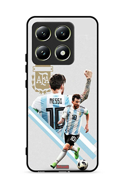 Tolwak غطاء حماية لهاتف شاومي 14T 5G برسومات ليو ميسي
