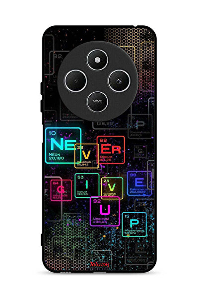 Tolwak Xiaomi Redmi 14R 5G Protective Case Cover Never Give Up Art