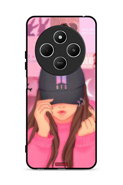 Tolwak غطاء حماية لهاتف Xiaomi Redmi 14C 4G بطبعة فتاة سناب