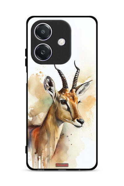 Tolwak غطاء حماية لهاتف Oppo A3 5G بنقشة غزال تجريدية